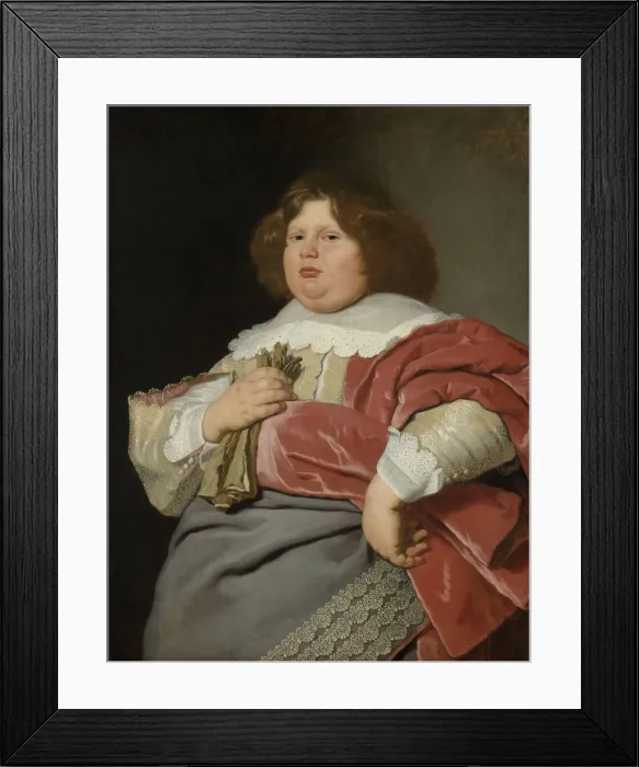 Framed Print : Portrait of Gerard Andriesz Bicker, by Bartholomeus van der Helst, c. 1647-70, Dutch oil painting