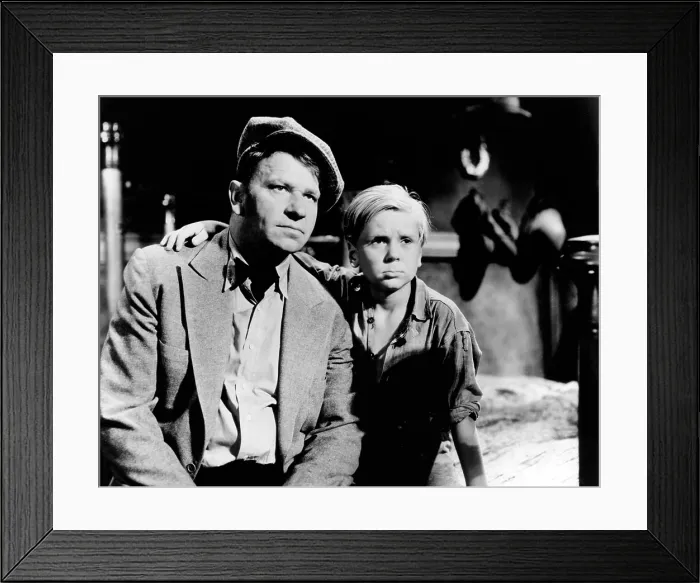 Framed Print : THE CHAMP, Wallace Beery, Jackie Cooper, 1931