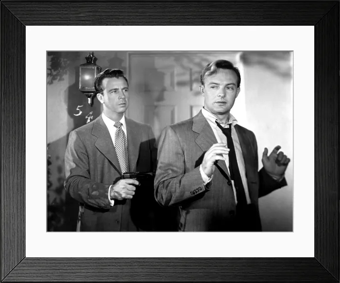 Framed Print : PITFALL, Dick Powell, Byron Barr, 1948