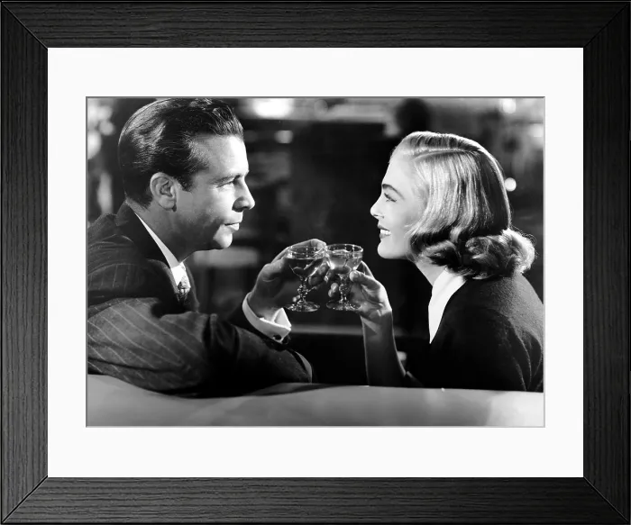 Framed Print : PITFALL, Dick Powell, Lizabeth Scott, 1948