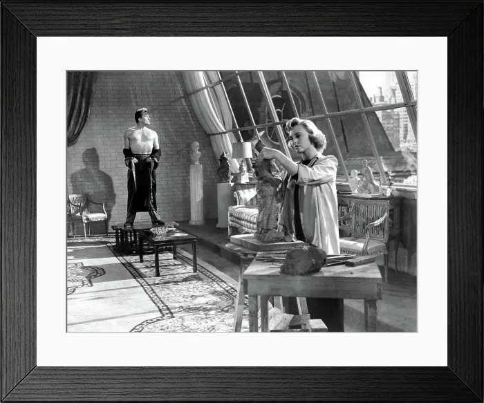 Framed Print : CHAMPION, Kirk Douglas, Lola Albright, 1949