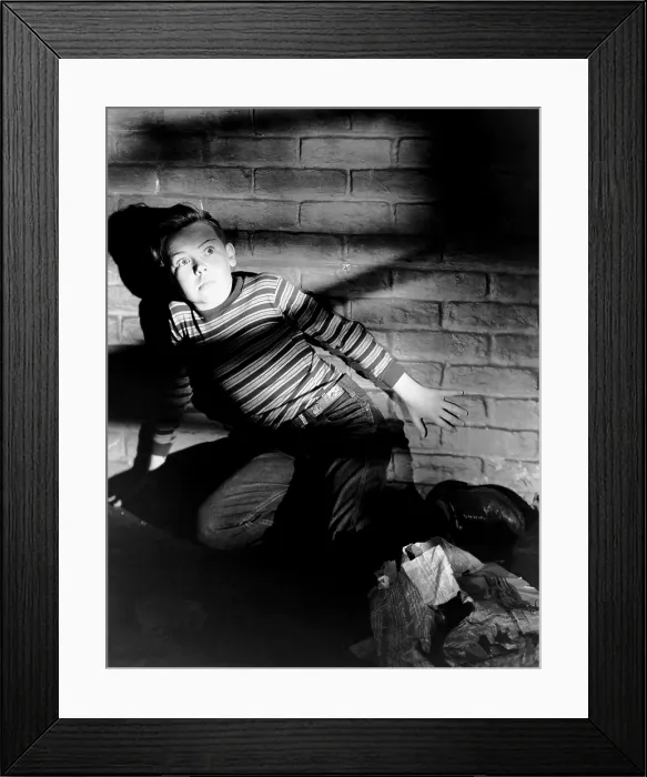 Framed Print : THE WINDOW, Bobby Driscoll, 1949 Framed Print : THE WINDOW, Bobby Driscoll, 1949