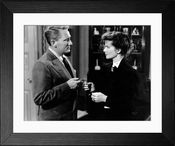 Framed Print : WITHOUT LOVE, from left, Spencer Tracy, Katharine Hepburn, 1945 Framed Print : WITHOUT LOVE, from left, Spencer Tracy, Katharine Hepburn, 1945