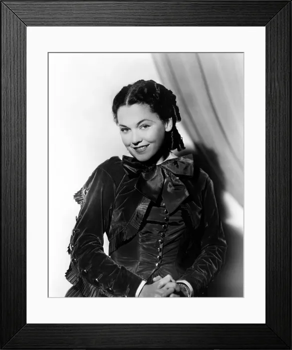 Framed Print : THE BARRETTS OF WIMPOLE STREET, Maureen O'Sullivan, 1934