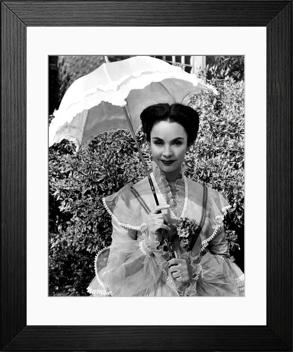 Framed Print : THE BARRETTS OF WIMPOLE STREET, Jennifer Jones, 1957