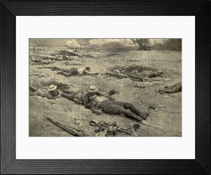 Framed Print : World War 1. R.A.M.C. (Royal Army Medical Corps) bringing in the wounded from No Man's land after a battle. In many cases, rescue of the wounded could only be done at night Framed Print : World War 1. R.A.M.C. (Royal Army Medical Corps) bringing in the wounded from No Man's land after a battle. In many cases, rescue of the wounded could only be done at night