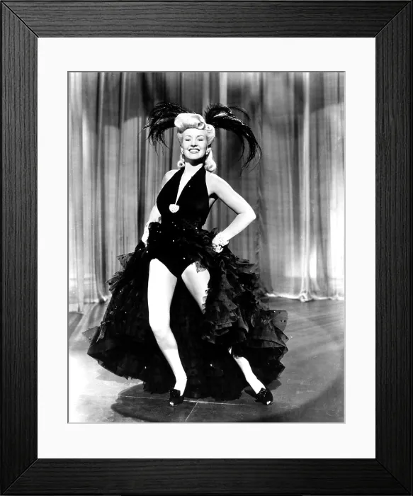 Framed Print : PIN UP GIRL, Betty Grable, 1944, TM & Copyright 20th Century Fox Film Corp. All rights reserved / courtesy Everett Collection Framed Print : PIN UP GIRL, Betty Grable, 1944, TM & Copyright 20th Century Fox Film Corp. All rights reserved / courtesy Everett Collection
