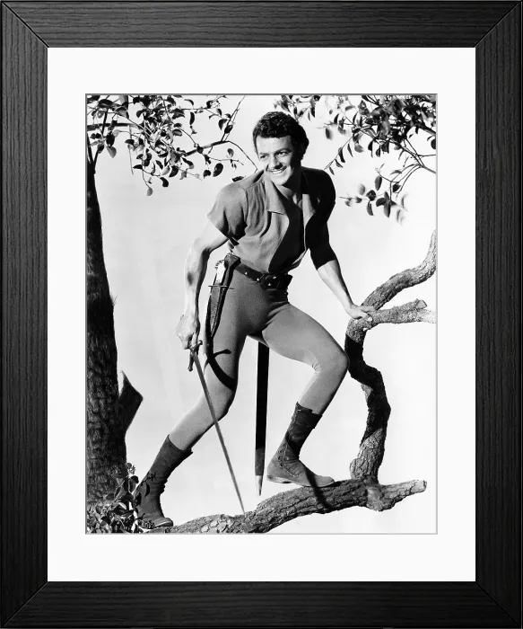Framed Print : THE BANDIT OF SHERWOOD FOREST, Cornel Wilde, 1946