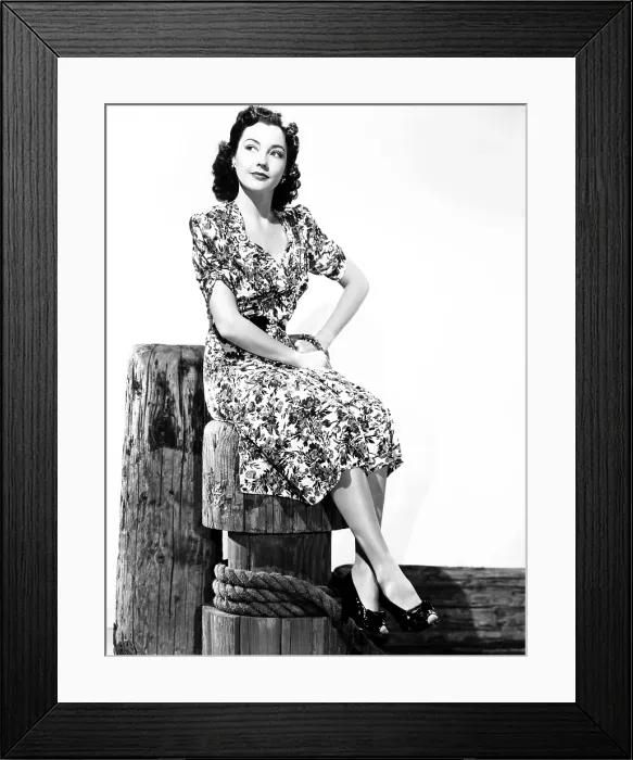 Framed Print : PIER 13, Lynn Bari, 1940, TM & Copyright 20th Century Fox Film Corp. / courtesy Everett Collection