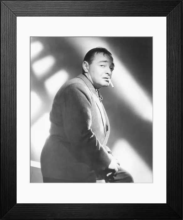 Framed Print : THE CHASE, Peter Lorre, 1946 Framed Print : THE CHASE, Peter Lorre, 1946