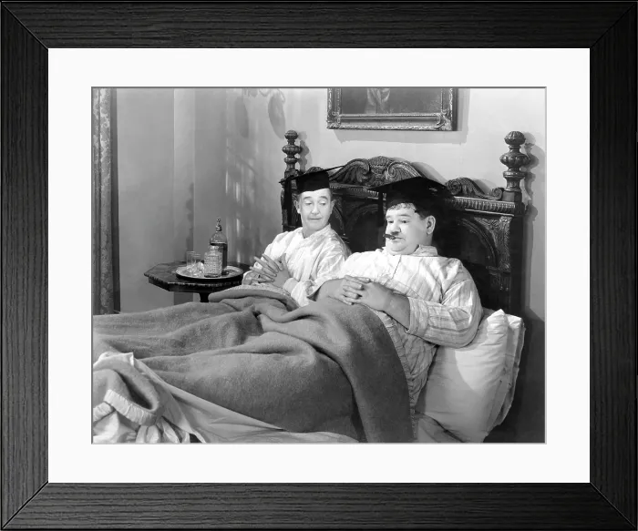 Framed Print : A CHUMP AT OXFORD, Stan Laurel, Oliver Hardy, 1940 Framed Print : A CHUMP AT OXFORD, Stan Laurel, Oliver Hardy, 1940