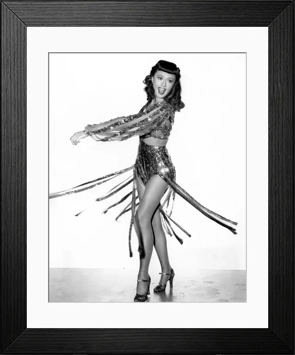 Framed Print : BALL OF FIRE, Barbara Stanwyck, 1941