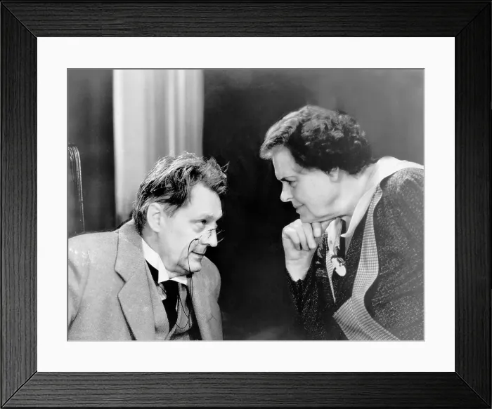 Framed Print : CHRISTOPHER BEAN, from left, Lionel Barrymore, Marie Dressler, 1933