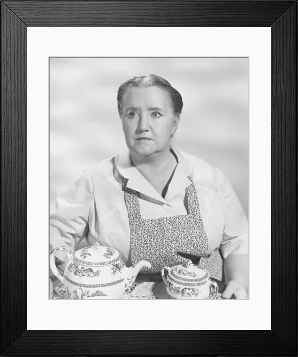 Framed Print : CHEAPER BY THE DOZEN, Sara Allgood, 1950, TM & Copyright 20th Century Fox Film Corp. / courtesy Everett Collection Framed Print : CHEAPER BY THE DOZEN, Sara Allgood, 1950, TM & Copyright 20th Century Fox Film Corp. / courtesy Everett Collection