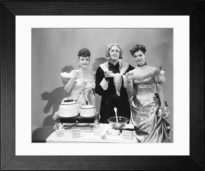 Framed Print : CHARLEY'S AUNT, from left, Anne Baxter, Jack Benny, Arleen Whelan, 1941, 20th Century-Fox Film Corporation, TM & Copyright, courtesy Everett Collection Framed Print : CHARLEY'S AUNT, from left, Anne Baxter, Jack Benny, Arleen Whelan, 1941, 20th Century-Fox Film Corporation, TM & Copyright, courtesy Everett Collection