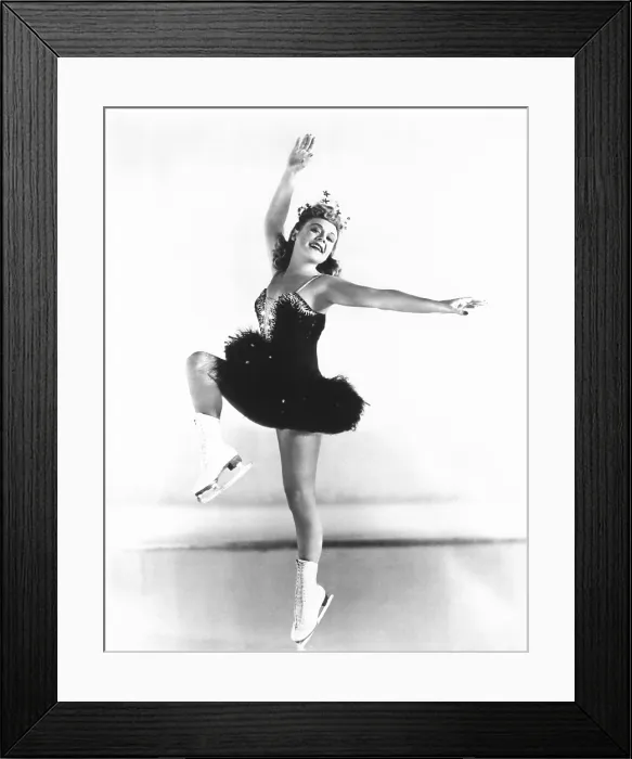 Framed Print : WINTERTIME, Sonja Henie, 1943, TM & Copyright 20th Century Fox Film Corp. / courtesy Everett Collection