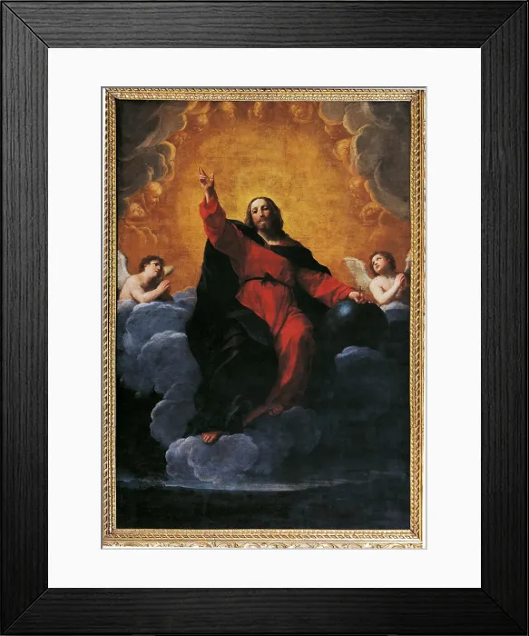 Framed Print : The Savior, by Francesco Gessi, 1620, 17th Century, - Italy, Emilia Romagna, Bologna, San Salvatore church Framed Print : The Savior, by Francesco Gessi, 1620, 17th Century, - Italy, Emilia Romagna, Bologna, San Salvatore church