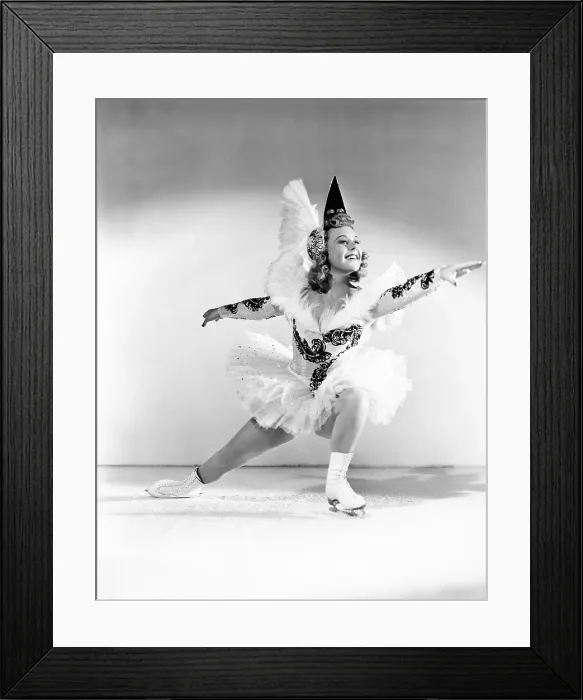 Framed Print : WINTERTIME, Sonja Henie, 1943, TM and copyright 20th Century Fox Film Corp. All rights reserved / Courtesy: Everett Collection Framed Print : WINTERTIME, Sonja Henie, 1943, TM and copyright 20th Century Fox Film Corp. All rights reserved / Courtesy: Everett Collection