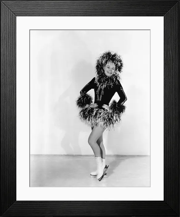 Framed Print : WINTERTIME, Sonja Henie, 1943, TM and copyright 20th Century Fox Film Corp. All rights reserved / Courtesy: Everett Collection Framed Print : WINTERTIME, Sonja Henie, 1943, TM and copyright 20th Century Fox Film Corp. All rights reserved / Courtesy: Everett Collection