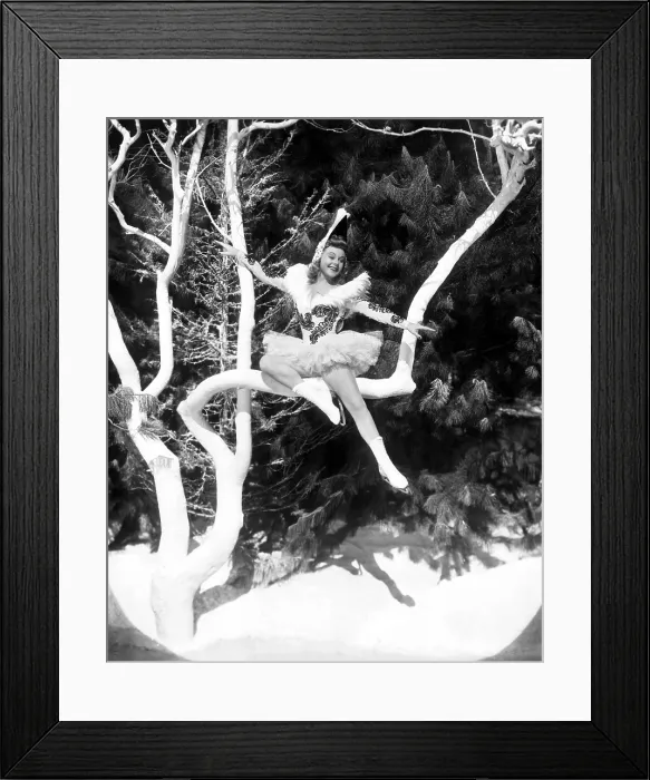 Framed Print : WINTERTIME, Sonja Henie, 1943, 20th Century-Fox Film Corporation, TM & Copyright / courtesy Everett Collection
