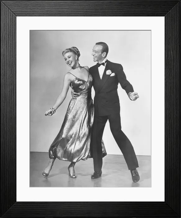 Framed Print : THE BARKLEYS OF BROADWAY, fron left: Ginger Rogers, Fred Astaire, 1949