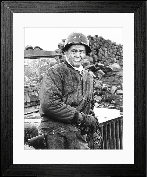 Framed Print : BATTLE OF THE BULGE, Robert Ryan, 1965 Framed Print : BATTLE OF THE BULGE, Robert Ryan, 1965