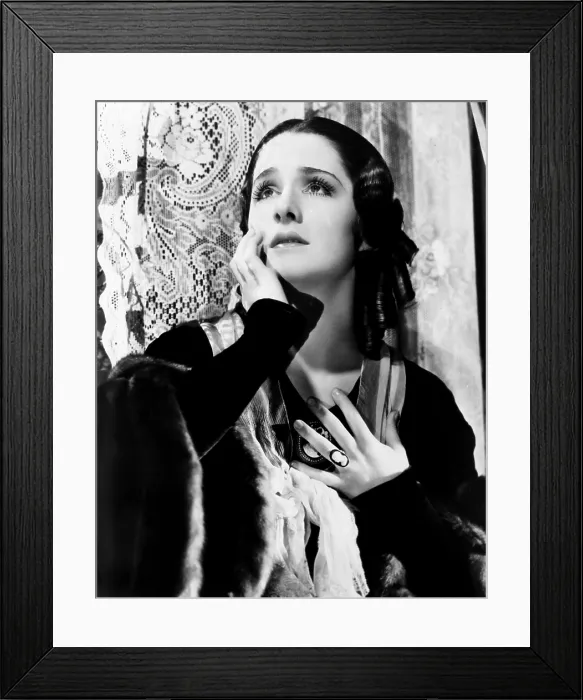 Framed Print : THE BARRETTS OF WIMPOLE STREET, Norma Shearer, 1934