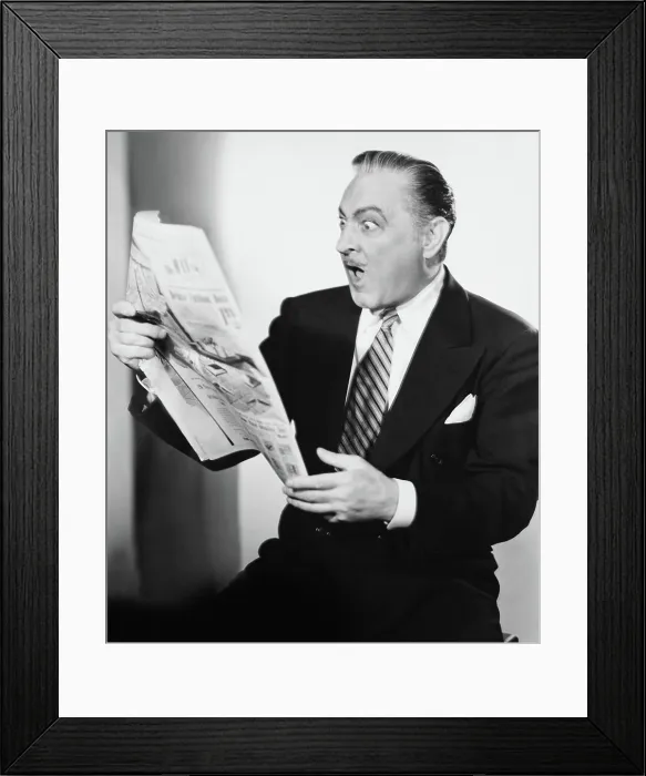 Framed Print : PLAYMATES, John Barrymore, 1941