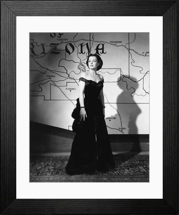 Framed Print : THE BARON OF ARIZONA, Ellen Drew, 1950 Framed Print : THE BARON OF ARIZONA, Ellen Drew, 1950