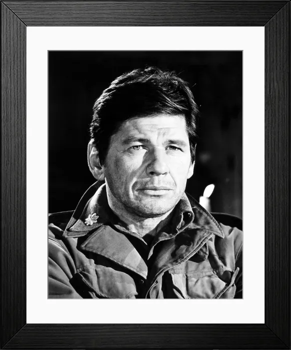 Framed Print : BATTLE OF THE BULGE, Charles Bronson, 1965