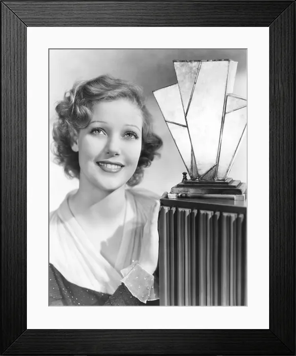 Framed Print : PLAY-GIRL, Loretta Young, 1932