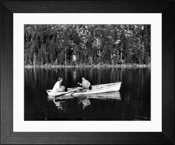 Framed Print : A PLACE IN THE SUN, Shelley Winters, Montgomery Clift, 1951