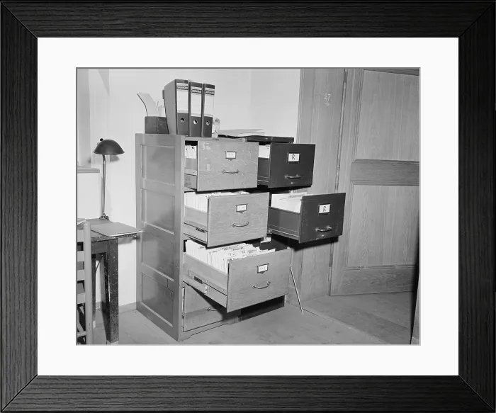 Framed Print : Nazi racist intellectual Alfred Rosenberg's files at the Neuschwanstein Castle. The largest Nazi art loot cache was found by the 7th U.S Framed Print : Nazi racist intellectual Alfred Rosenberg's files at the Neuschwanstein Castle. The largest Nazi art loot cache was found by the 7th U.S