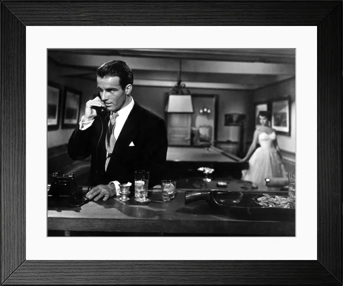 Framed Print : A PLACE IN THE SUN, Montgomery Clift, Elizabeth Taylor, 1951