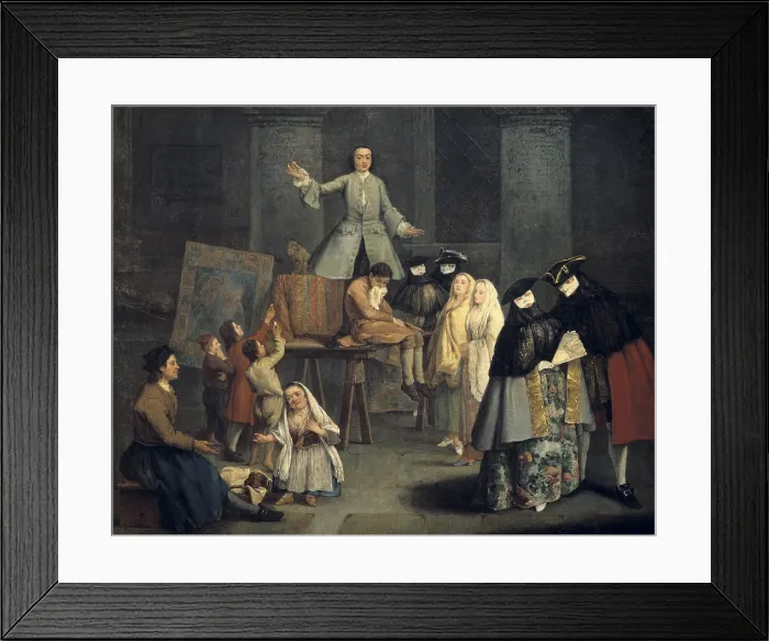 Framed Print : The Tooth Extractor. mid. 18th c. Oil on canvas. ITALY. Milan. Pinacotheca of Brera. - BeBa / Iberfoto / Everett Collection (542990)**US SALES ONLY** Framed Print : The Tooth Extractor. mid. 18th c. Oil on canvas. ITALY. Milan. Pinacotheca of Brera. - BeBa / Iberfoto / Everett Collection (542990)**US SALES ONLY**
