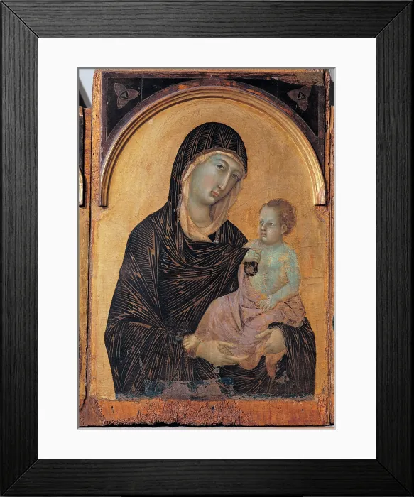 Framed Print : circle Duccio di Buoninsegna, Altar frontal No