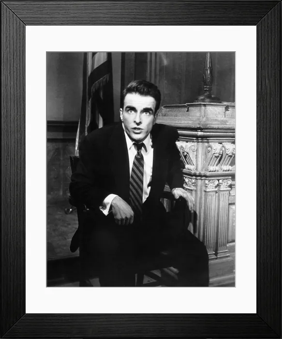 Framed Print : A PLACE IN THE SUN, Montgomery Clift, 1951