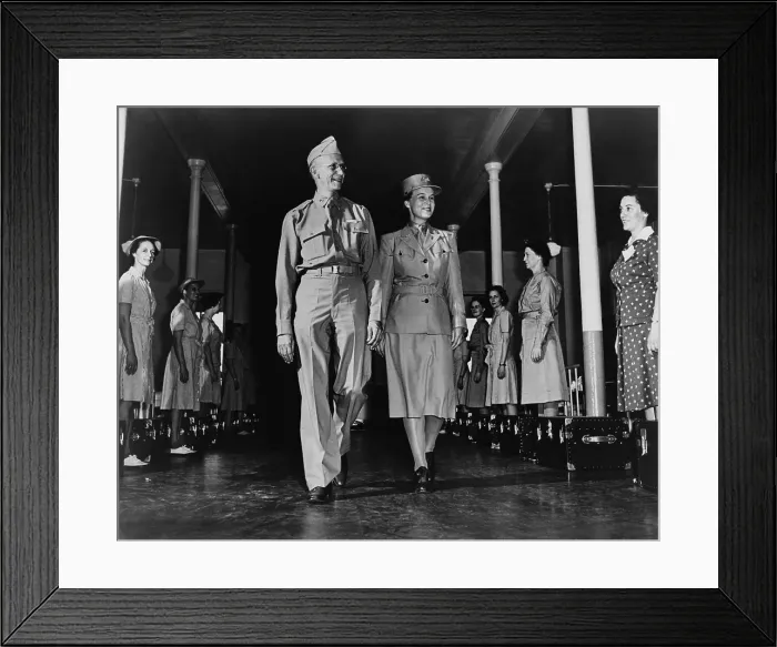 Framed Print : Oveta Culp Hobby was the first director of the Women's Army Corps Framed Print : Oveta Culp Hobby was the first director of the Women's Army Corps