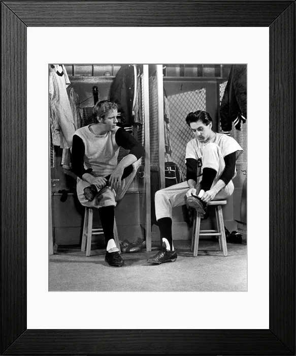 Framed Print : BANG THE DRUM SLOWLY, Michael Moriarty, Robert De Niro, 1973