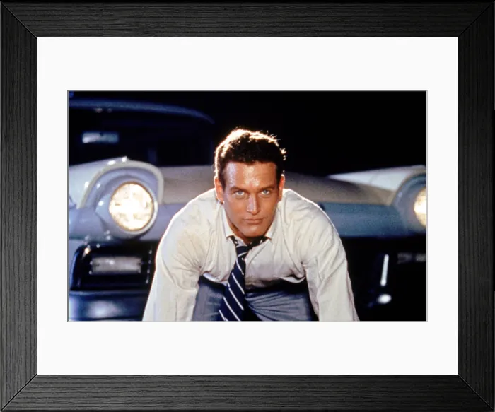 Framed Print : CAT ON A HOT TIN ROOF, Paul Newman, 1958