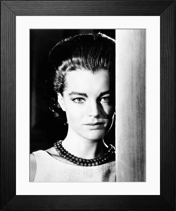 Framed Print : 10:30 P.M. SUMMER, Romy Schneider, 1966