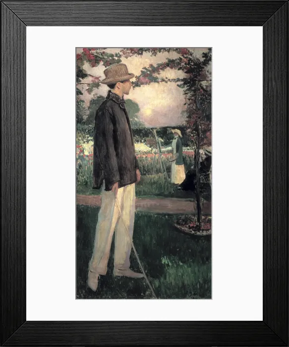 Framed Print : BLANCHE, Jaques (1861-1942). Jean Cocteau in Offranville. 1913. Oil on canvas. FRANCE. Paris. Musee Carnavalet (Carnavalet Museum)