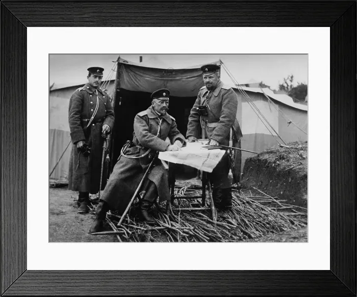 Framed Print : Battle of Catalca, (Tchataldja), First Balkan War, Nov. 16-17, 1912 and Feb. 3- April 3, 1913
