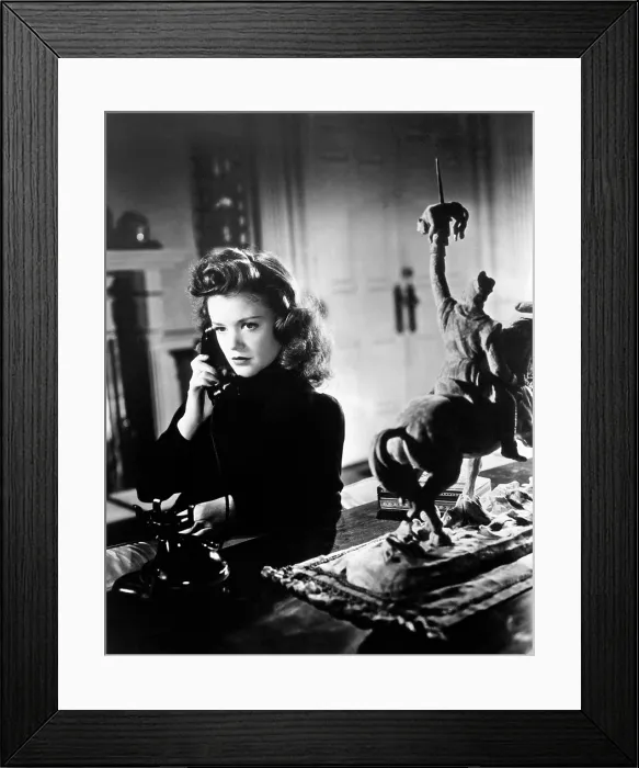 Framed Print : CAT PEOPLE, Simone Simon, 1942 Framed Print : CAT PEOPLE, Simone Simon, 1942