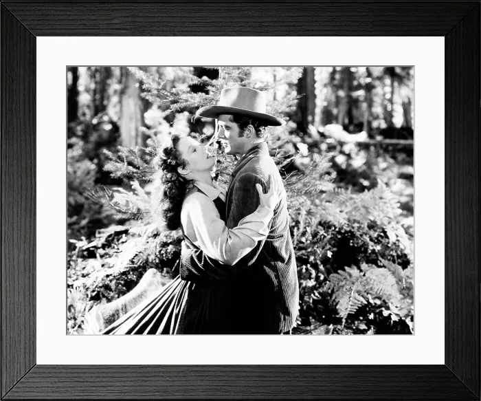 Framed Print : CANYON PASSAGE, Susan Hayward, Dana Andrews, 1946 Framed Print : CANYON PASSAGE, Susan Hayward, Dana Andrews, 1946