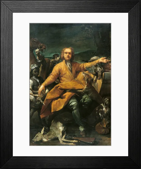 Framed Print : The Hunter, by Giuseppe Maria Crespi know as Spagnuolo (or Spagnolo), 1720 - 1730 about, 18th Century, oil on canvas, cm 228 x 152 - Italy, Emilia Romagna, Bologna Framed Print : The Hunter, by Giuseppe Maria Crespi know as Spagnuolo (or Spagnolo), 1720 - 1730 about, 18th Century, oil on canvas, cm 228 x 152 - Italy, Emilia Romagna, Bologna