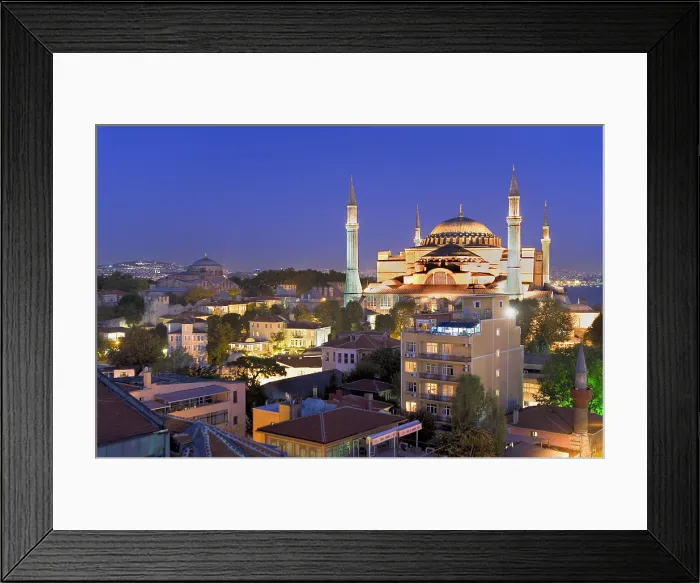 Framed Print : TURKEY. Istanbul. Hagia Sophia (Basilica of St. Sophia). Early Byzantine art. - Lucas Vallecillos / Iberfoto / Everett Collection (553546)**US SALES ONLY** Framed Print : TURKEY. Istanbul. Hagia Sophia (Basilica of St. Sophia). Early Byzantine art. - Lucas Vallecillos / Iberfoto / Everett Collection (553546)**US SALES ONLY**