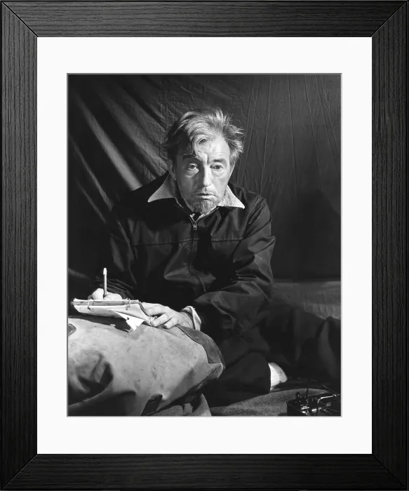 Framed Print : THE WHITE TOWER, Claude Rains, 1950