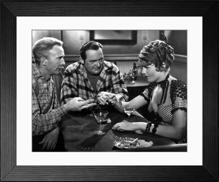 Framed Print : COME AND GET IT, Walter Brennan, Edward Arnold, Frances Farmer, 1936