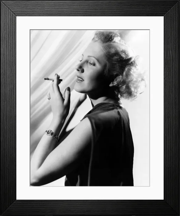 Framed Print : THE WHOLE TOWN'S TALKING, Jean Arthur, 1935